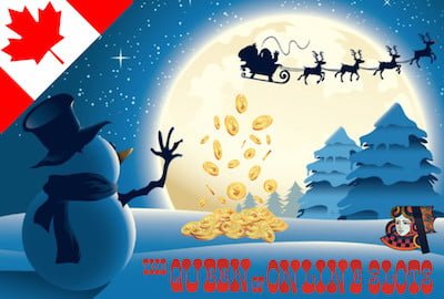 Canadian Christmas Slots Bonus