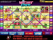 A Night Out Slots Paylines
