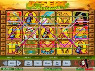 Desert Treasure Slots Paylines