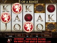 Game of Thrones Slots Five of a Kind