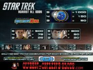 Star Trek Against All Odds Pay Table