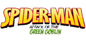 Spidey Green Goblin Slots Logo Large