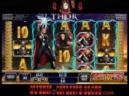 Thor The Mighty Avenger Slots Screenshot Stacked Wilds