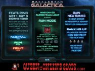 Battlestar Galactica Game Features