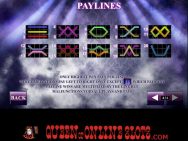 Chippendales Slots Paylines