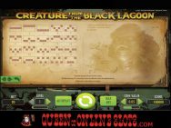 Creature From the Black Lagoon Slots Paylines