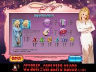 Dolly Parton Slots Pay Table