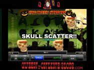 Halloween Horrors Skull Scatter