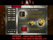 Rambo Slots Special Features