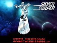 Silver Surfer Slots Main Screen