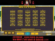 South Park Slots Paylines