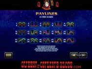 Thor The Mighty Avenger Slots Paylines