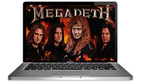 Megadeth Slots Main Image