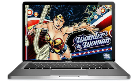 Wonder Woman Slots Main Image