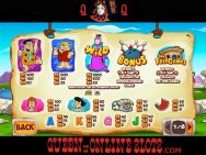 Flintstones Slots Paytable