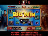 Man of Steel Slots Big Win