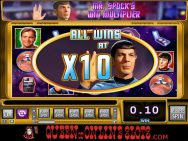 Red Alert Slots Spock Win Multiplier