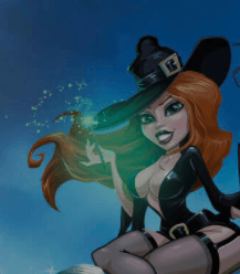 Haunted Mansion Witch