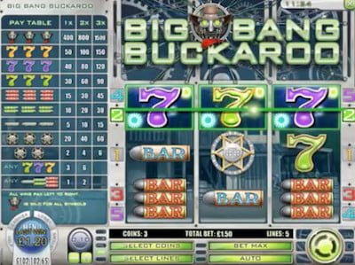 Big Bang Buckaroo Screenshot