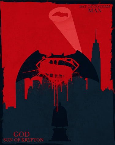 Batman v Superman Gotham Krypton