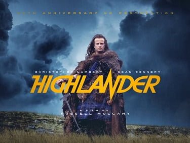 Highlander Anniversary Movie Poster