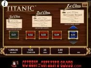 Titanic Online Slots Class Tickets