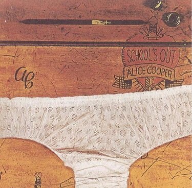 Alice Cooper School's Out Original Album Cover