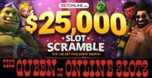 $25,000 Slot Scramble at the BetOnline Casino