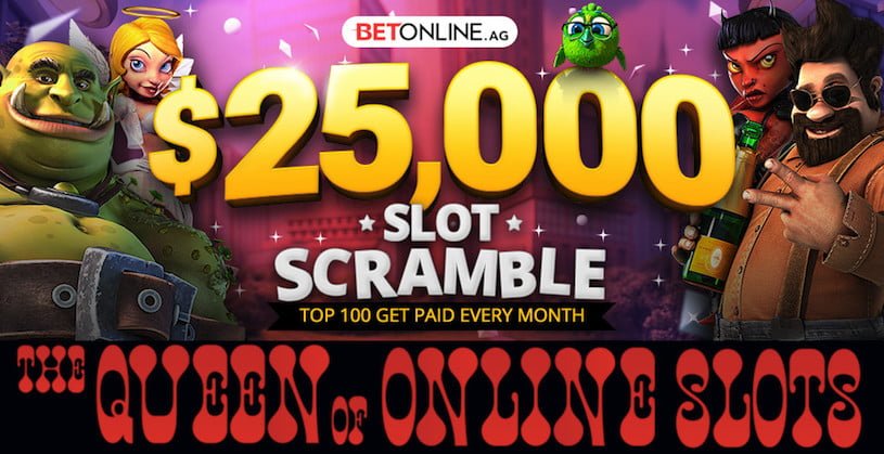 $25,000 Slot Scramble at the BetOnline Casino