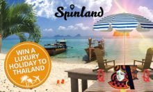 Win a Thailand Vacation at Spinland