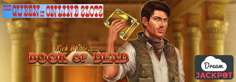 Free Spins for Book of Dead Slots at Dream Jackpot Casino