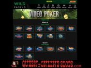 Wild Casino Video Poker