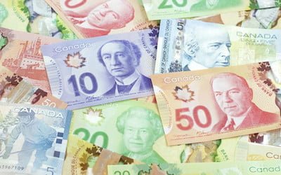 Canadian Money Various Bills