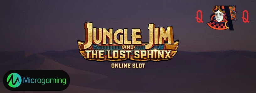 Jungle Jim and The Lost Sphinx Slots Launched by Microgaming