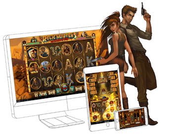 Relic Hunter Slots Promotional Image